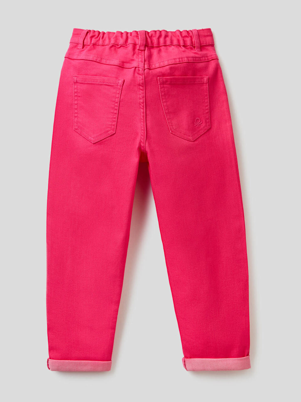 Trousers with elastic waist image number null