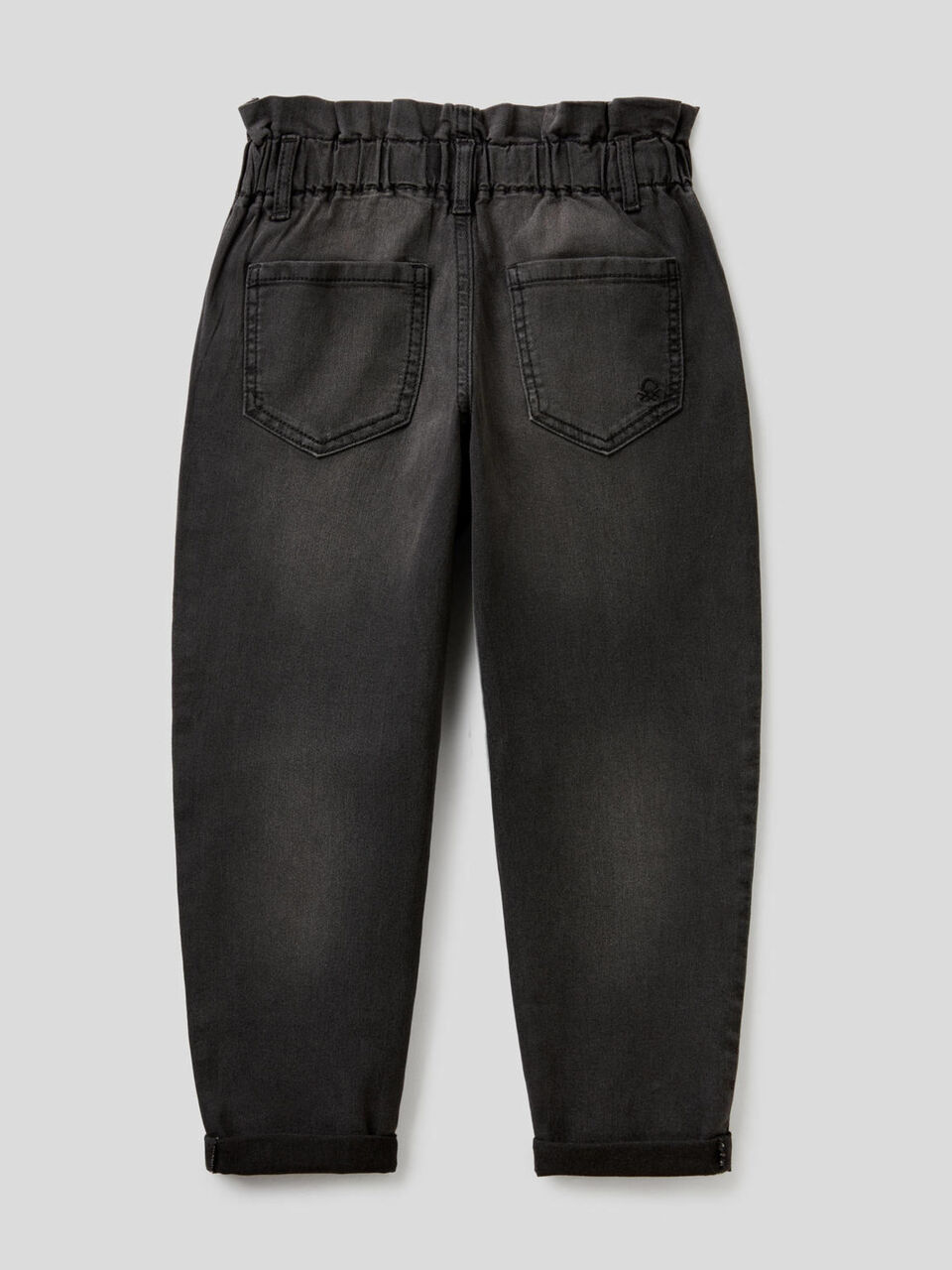 Baggy jeans with gathered waist image number 2