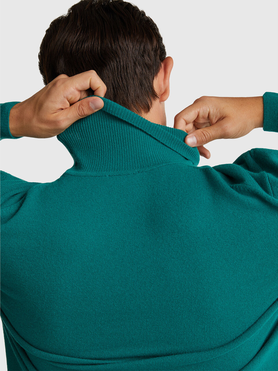 TURTLE NECK SWEATER Men image number null