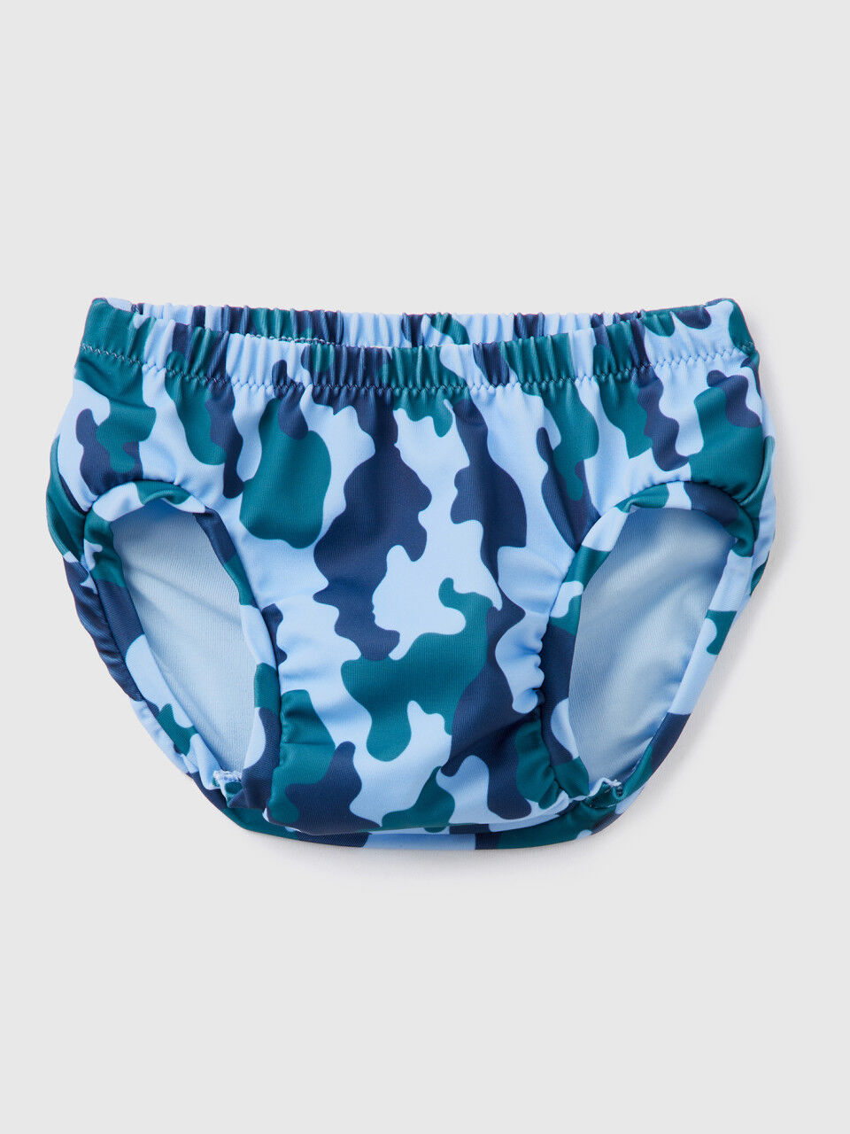 Camouflage swim bottoms