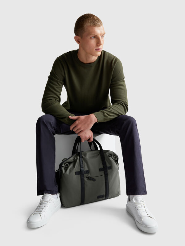 Slim fit cotton chinos Men