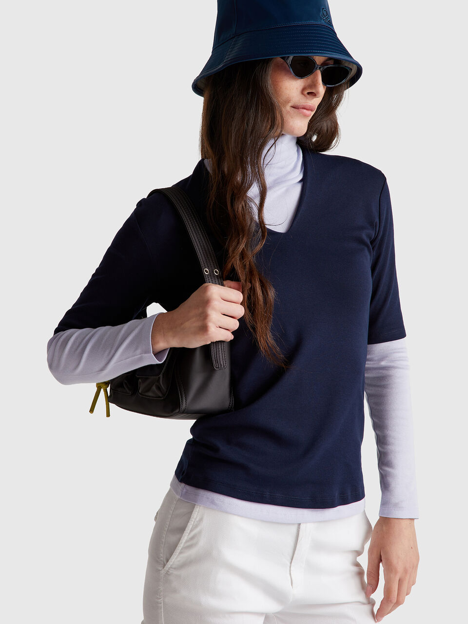 TURTLE NECK SWEATER Women image number null