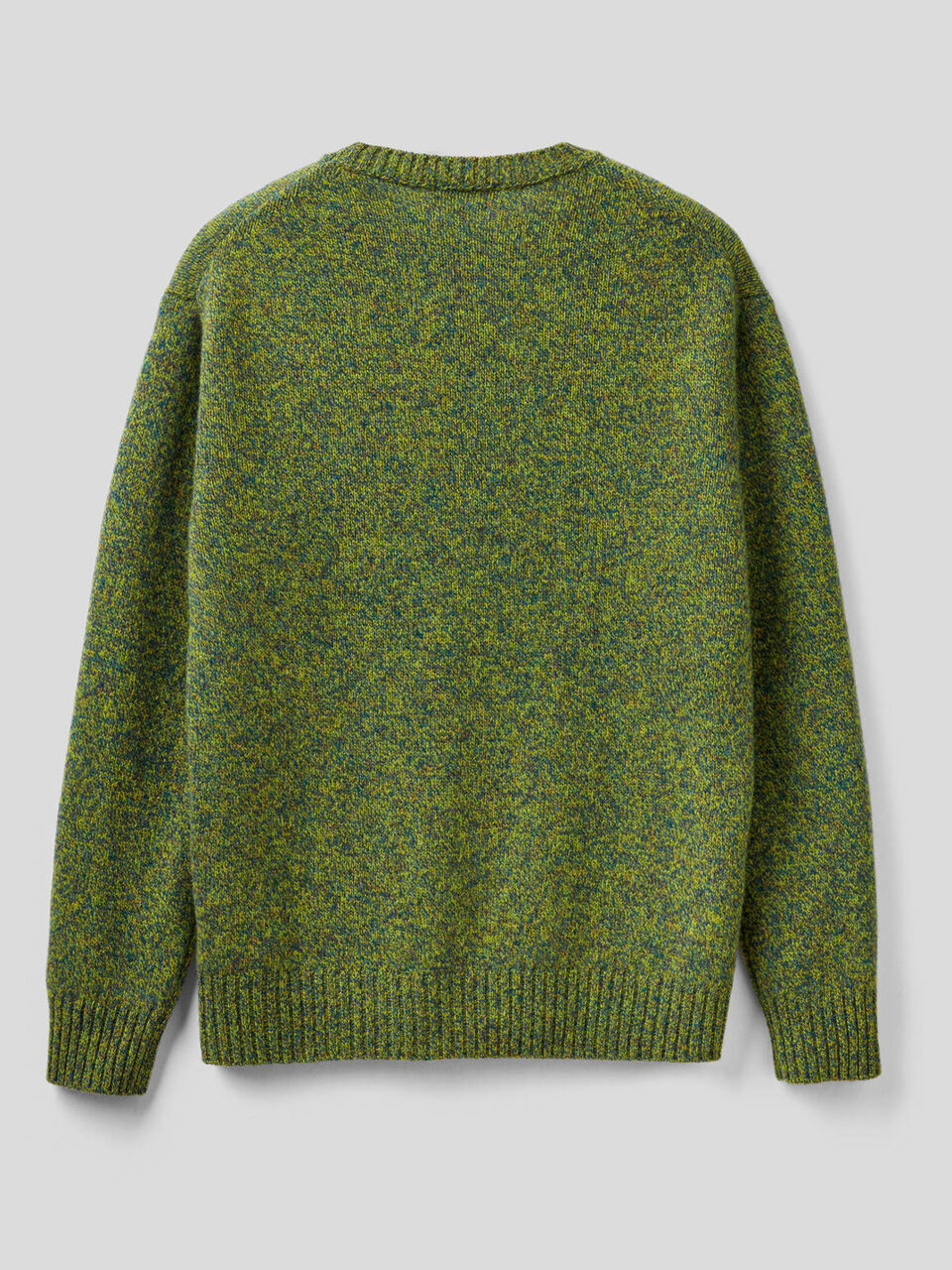 Crew neck sweater in pure Shetland wool image number 2