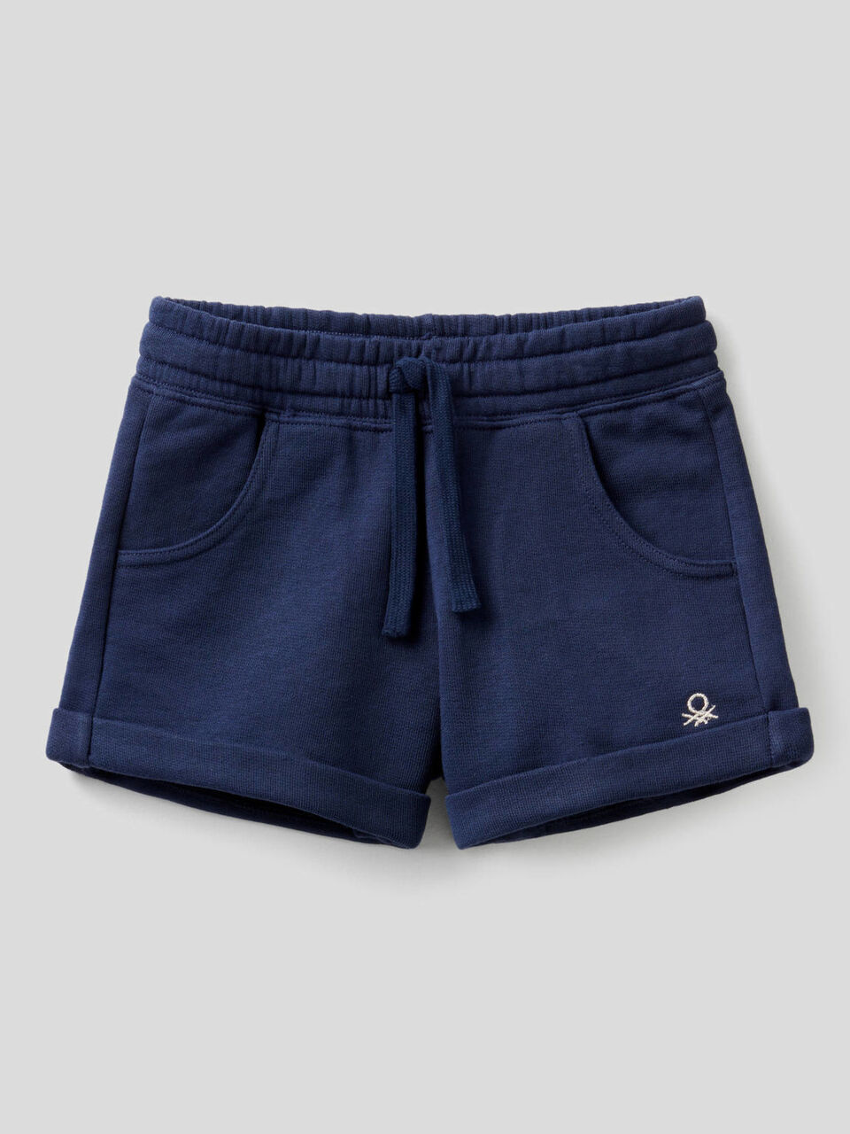 Sweat shorts in stretch cotton image number 1
