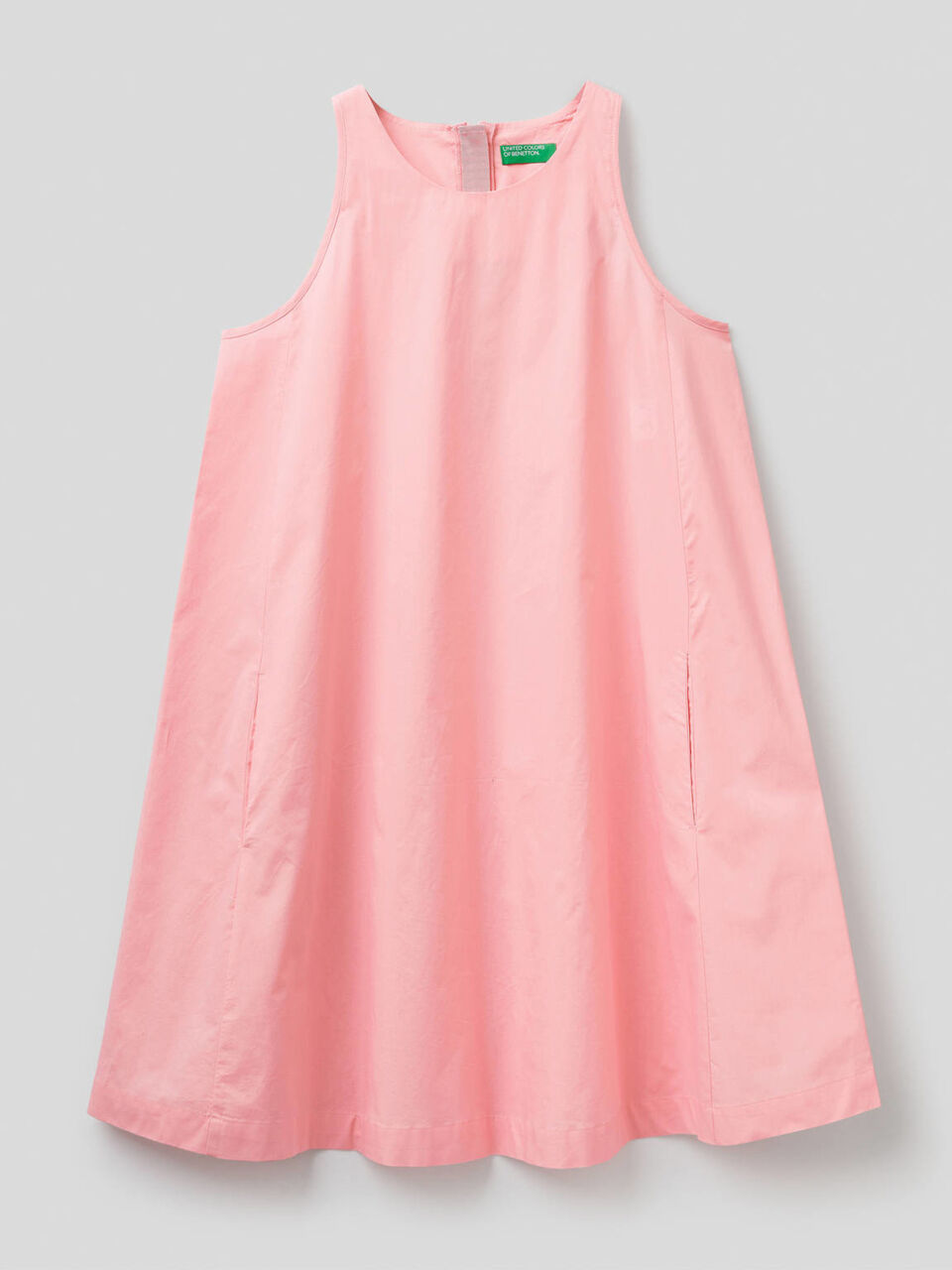 Sleeveless A-line dress image number 1