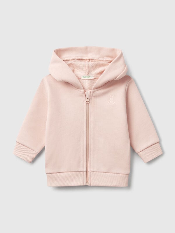 Hoodie in cotton New Born (0-18 months)