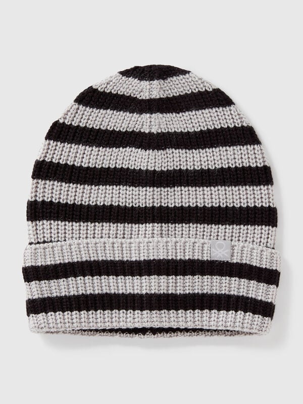 Striped knit hat Junior Boy