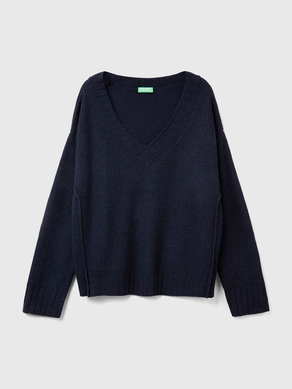 V NECK SWEATER L/S Women image number 1